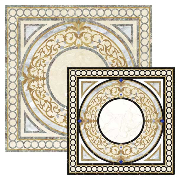 finestra square classical marble medallion Pakistan