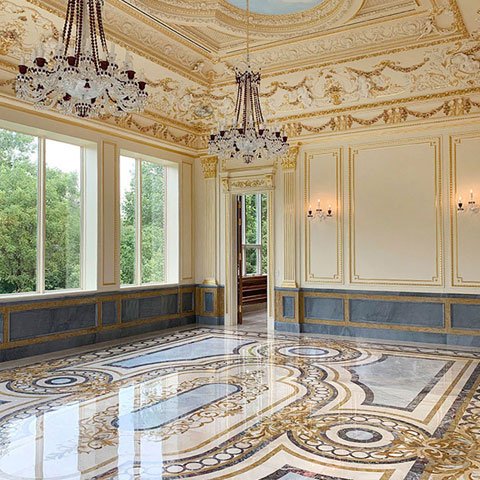grand luxe luxury marble mosaic floor Pakistan