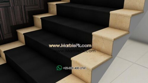 Carpet Stairs Jet Black Granite China Verona marble Marble Granite Stairs Designs in Pakistan www.marblepk.com 1