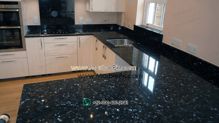 Emerald Pearl Granite Kitchen
