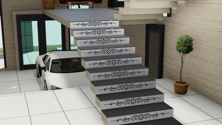 Grainte Riser Jet black Granite Tops with Snow White Granite Risers with cnc riser ...