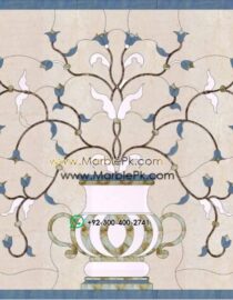 Motif Medallion Phool INLAY Floor mpk rc 371
