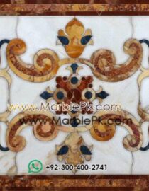 Motif Medallion Phool INLAY Floor mpk rc 398