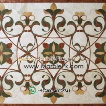 Motif Medallion Phool INLAY Floor mpk rc 400
