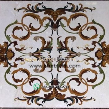 Motif Medallion Phool INLAY Floor mpk rc 401