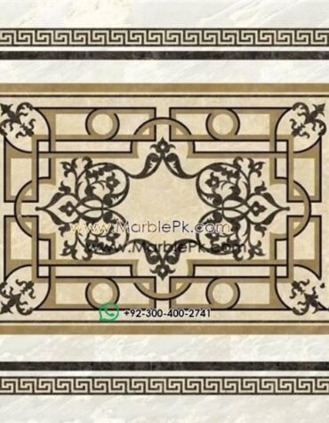Motif Medallion Phool INLAY Floor mpk rc 402