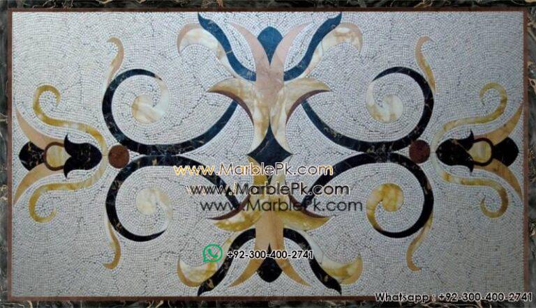 Motif Medallion Phool INLAY Floor mpk rc 405 2