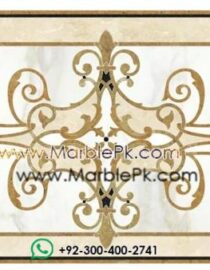Motif Medallion Phool INLAY Floor mpk rc 410