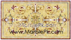 Motif Medallion Phool INLAY Floor mpk rc 414