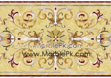 Motif Medallion Phool INLAY Floor mpk rc 414