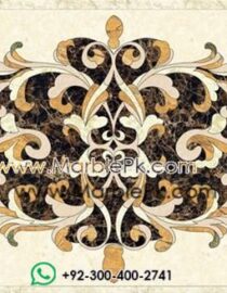 Motif Medallion Phool INLAY Floor mpk rc 419