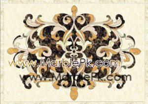 Motif Medallion Phool INLAY Floor mpk rc 419