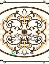 Motif Medallion Phool INLAY Floor mpk rc 421