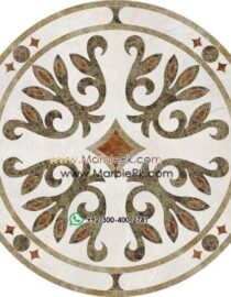Motif Medallion Phool INLAY Floor mpk sc 372