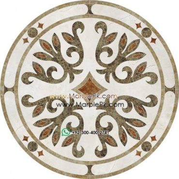 Motif Medallion Phool INLAY Floor mpk sc 372