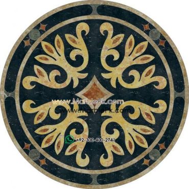 Motif Medallion Phool INLAY Floor mpk sc 374
