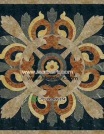 Motif Medallion Phool INLAY Floor mpk sc 378