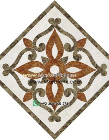 Motif Medallion Phool INLAY Floor mpk sc 383