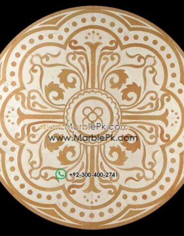 Motif Medallion Phool INLAY Floor mpk sc 387