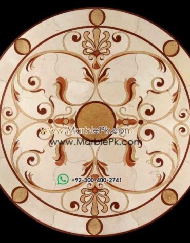 Motif Medallion Phool INLAY Floor mpk sc 390