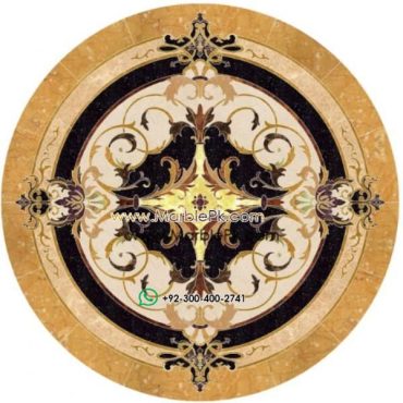 Motif Medallion Phool INLAY Floor mpk sc 394