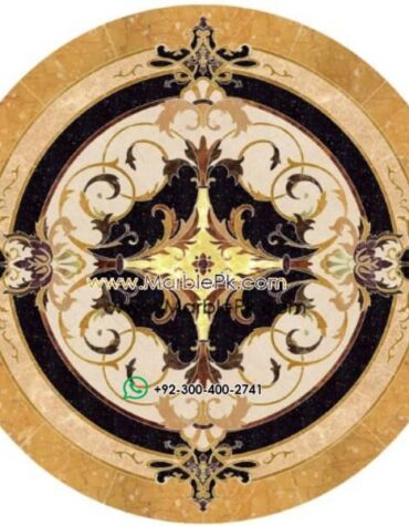 Motif Medallion Phool INLAY Floor mpk sc 394