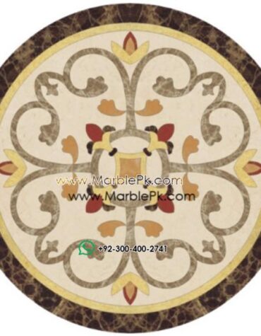 Motif Medallion Phool INLAY Floor mpk sc 395