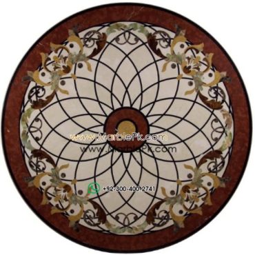 Motif Medallion Phool INLAY Floor mpk sc 396