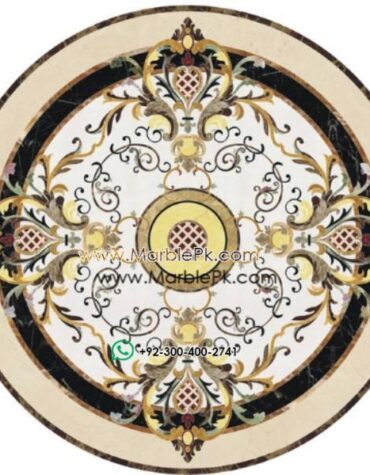 Motif Medallion Phool INLAY Floor mpk sc 397