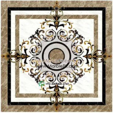 Motif Medallion Phool INLAY Floor mpk sc 399