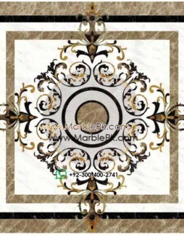Motif Medallion Phool INLAY Floor mpk sc 399