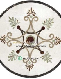 Motif Medallion Phool INLAY Floor mpk sc 401
