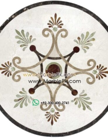 Motif Medallion Phool INLAY Floor mpk sc 401