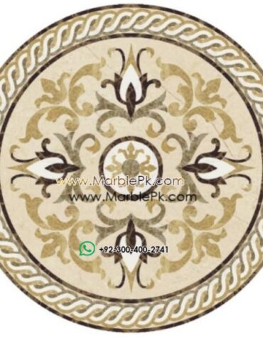 Motif Medallion Phool INLAY Floor mpk sc 404