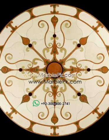 Motif Medallion Phool INLAY Floor mpk sc 410
