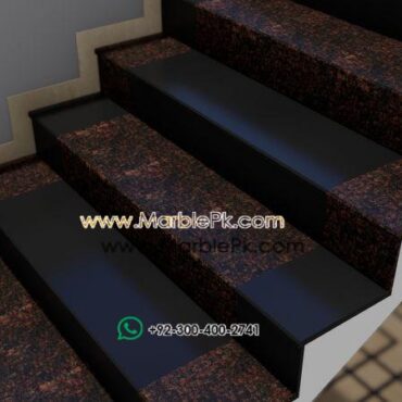 Tan Brown Granite with Jet Black Granite 3