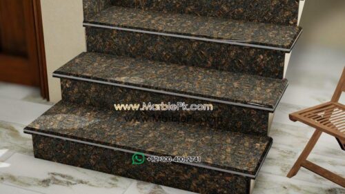 Tan Brown Ten Brown granite stairs in Pakistan www.marblepk.com 6