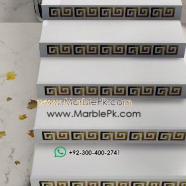 Versace Riser WHITE white onyx Marble Granite Stairs Design in pakistan www.Marblepk.com 8