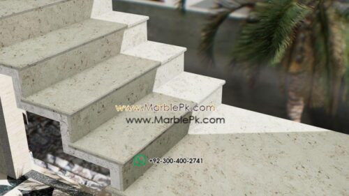 marshmallow Cream Marble stairs in Pakistan www.marblepk.com 6