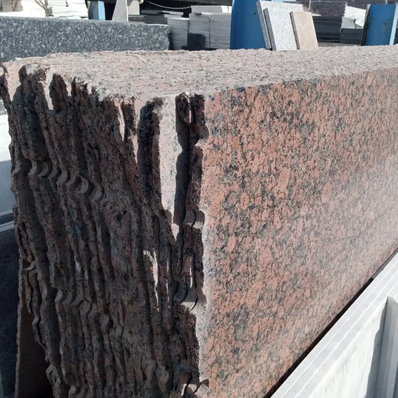 Carmin Red Granite Granite Design Stairs & Kitchen Countertops in Lahore