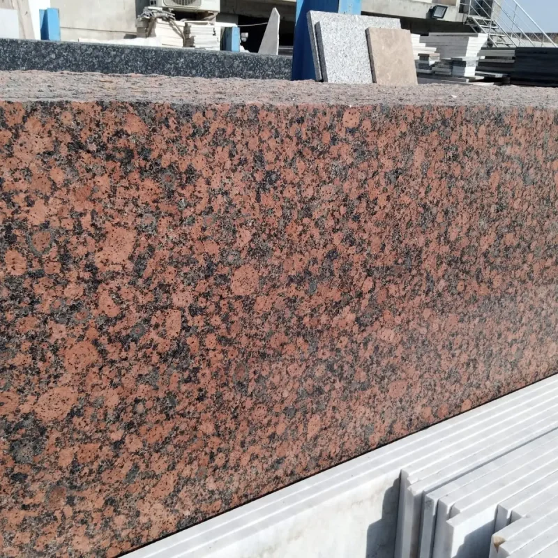 Carmin Red Granite Granite Design Stairs & Kitchen Countertops in Lahore