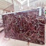Red Zebra - Red  & White - Strawberry Marble - Rosso levanto marblepk com