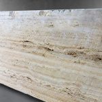 Honey Color Travertine Granite Design Stairs & Kitchen Countertops in Lahore