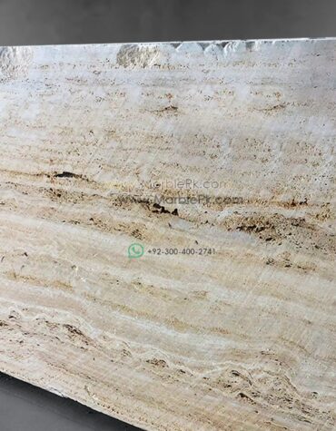 Honey Color Travertine Granite Design Stairs & Kitchen Countertops in Lahore