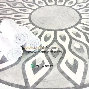 Luxury floor motif medallion mpk-2342
