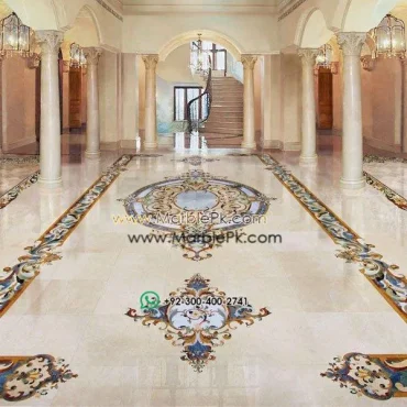 Luxury floor motif medallion mpk-2346
