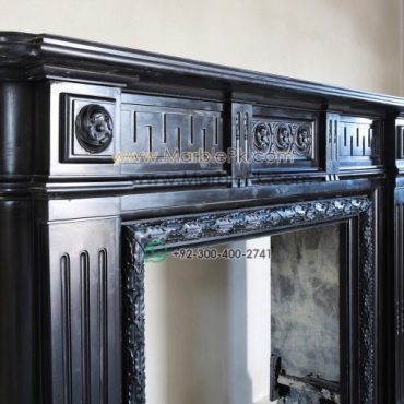 Antique Marble Fireplace  mpk-fp-Ant71 Antique Marble Fireplaces Design Stairs & Kitchen Countertops in Lahore