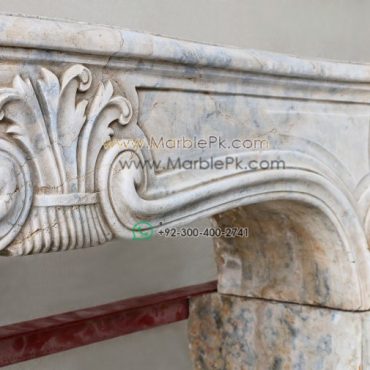 Ancient Royal Marble Fireplace Mantel  mpk-fp-Ar8 Ancient Royal Marble Fireplace Mantel Design Stairs & Kitchen Countertops in Lahore