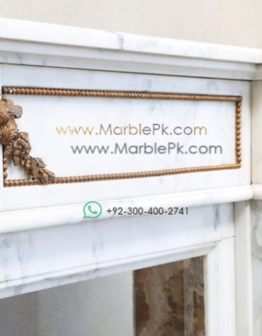 Antique Marble Fireplace  mpk-fp-Ant45 Antique Marble Fireplaces Design Stairs & Kitchen Countertops in Lahore