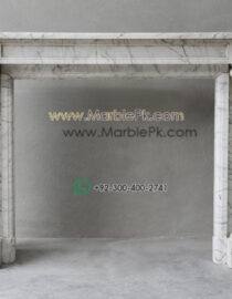 Antique Marble Fireplace  mpk-fp-Ant42 Antique Marble Fireplaces Design Stairs & Kitchen Countertops in Lahore